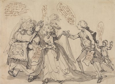 The Prospect Before Us by Thomas Rowlandson
